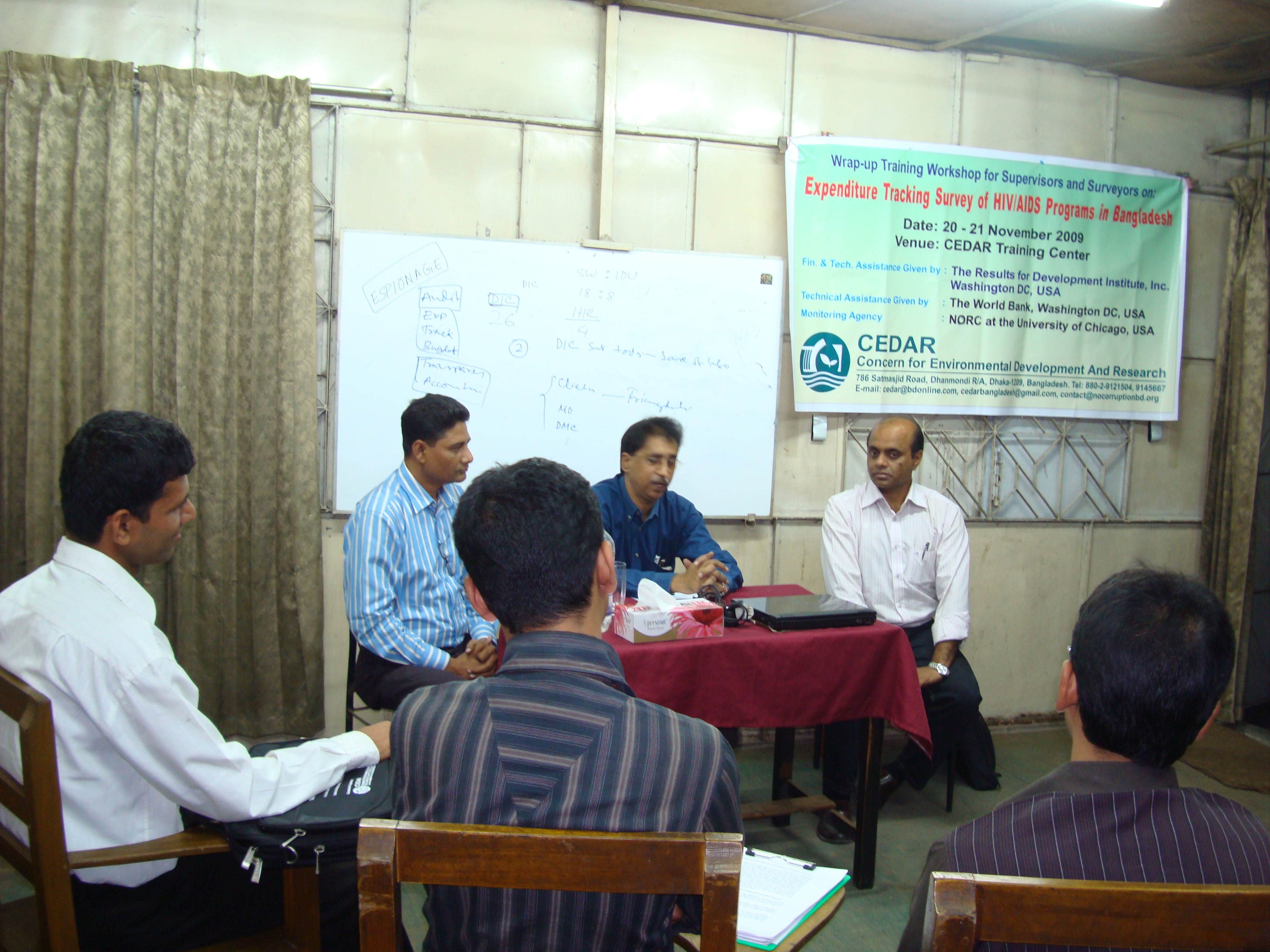 Expenditure Tracking of HIV/AIDS Prevention Programs in Bangladesh