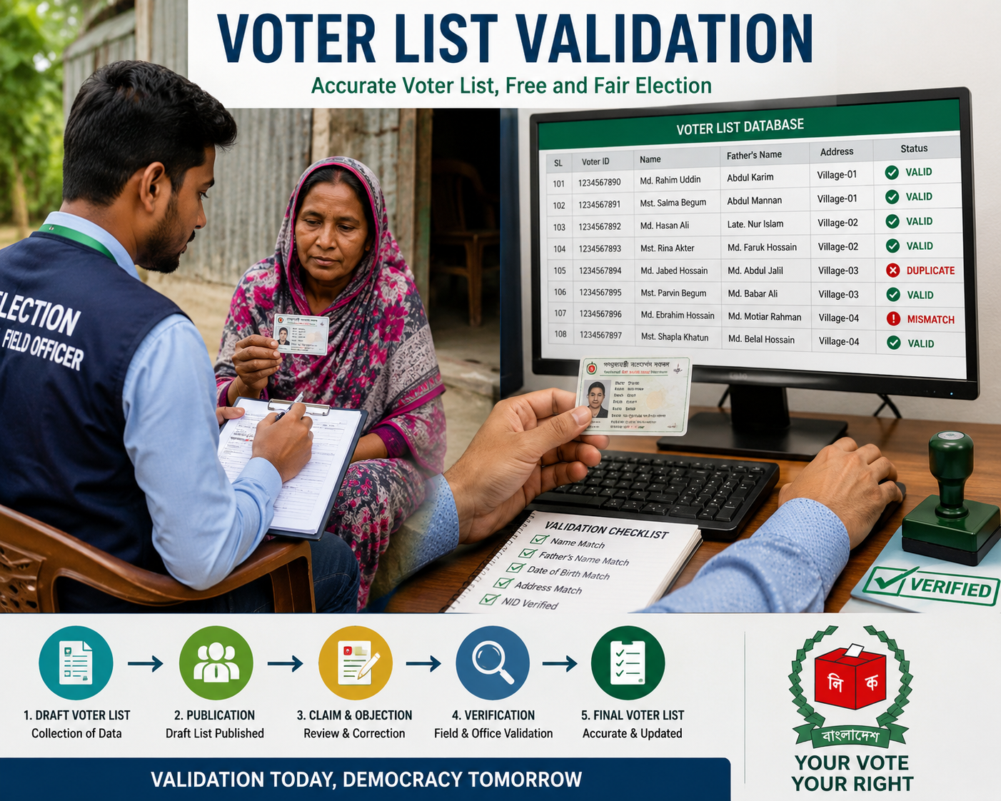 Voter List Validation